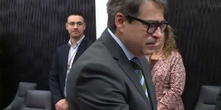 El conseller d'Escaldes David Pérez.