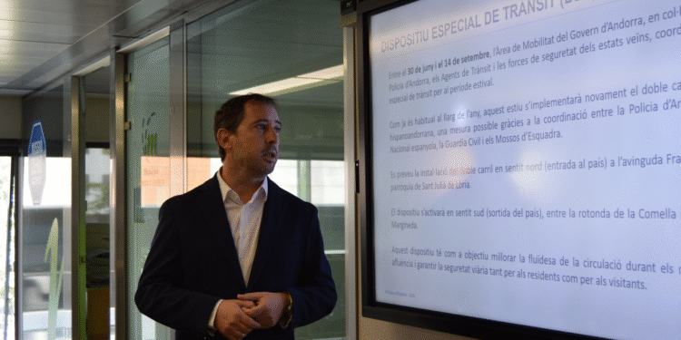 Mobilitat espera l’entrada de més d’un milió de cotxes a Andorra durant l’estiu