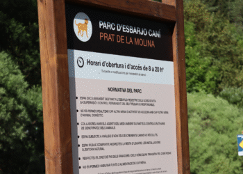 Entra en funcionament el parc caní de Sornàs