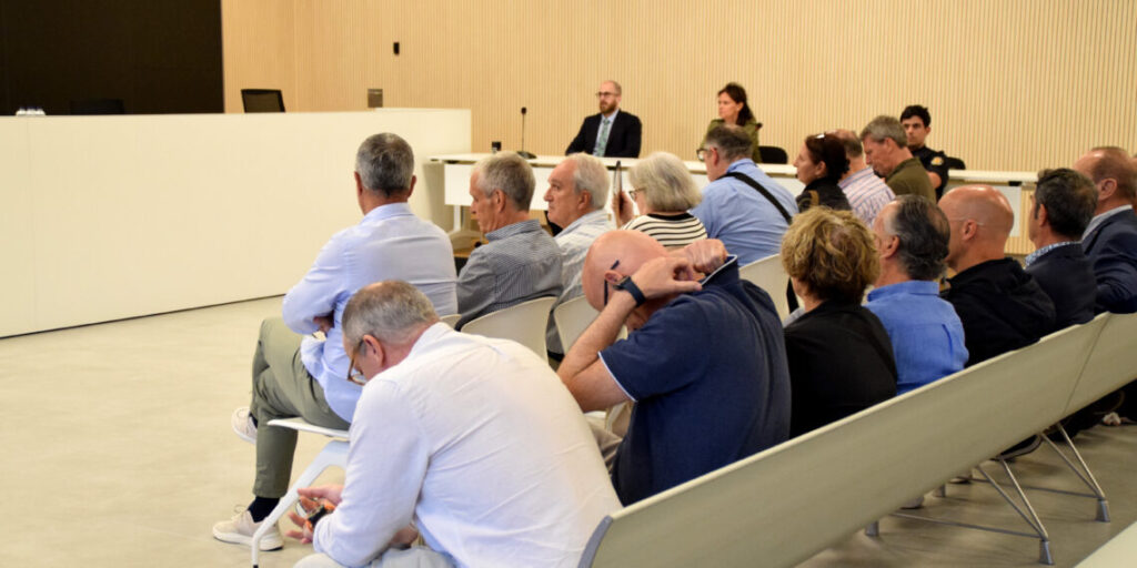 Vista de comunicació de la sentència. Foto: R.P.