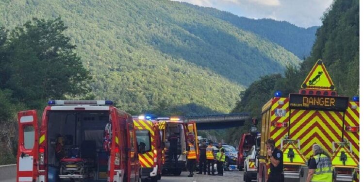 Imatge d'un accident anterior a l'Arieja. Foto: DM.