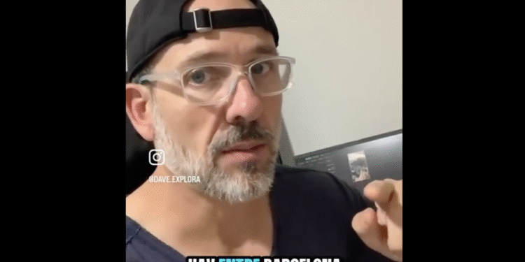 Imatge del vídeo.Foto: Twitter.