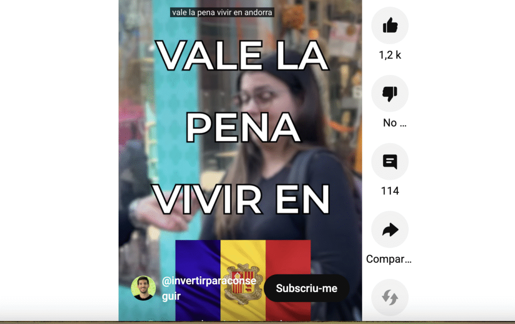 Imatge de l'enquesta. Foto: YouTube.