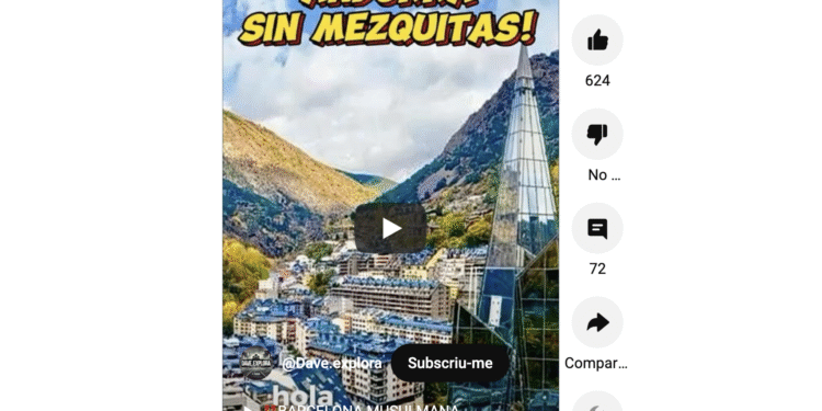 Imatge del vídeo sobre Andorra. Foto: YouTube.
