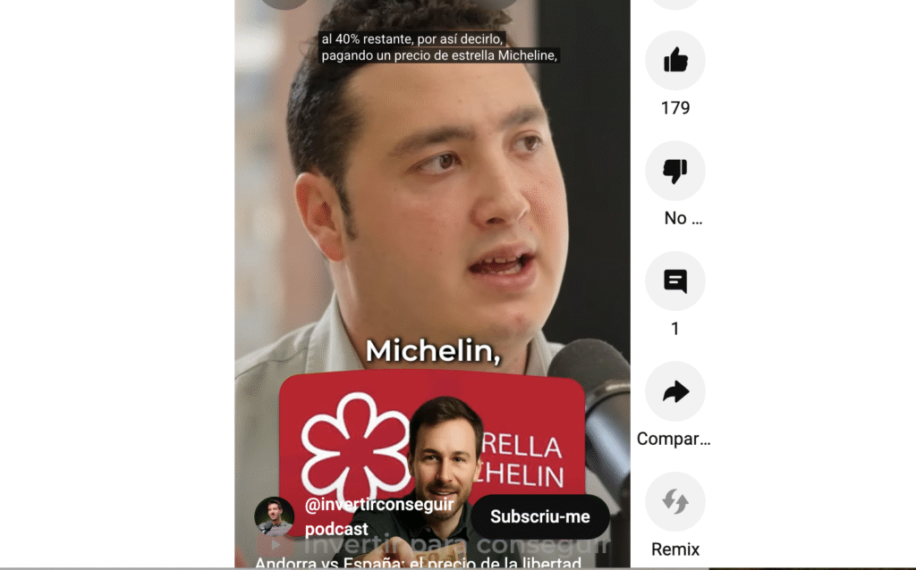 Marc Urgell al vídeo. Foto: YouTube.