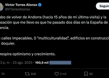 Imatge del post a X. Foto: X.