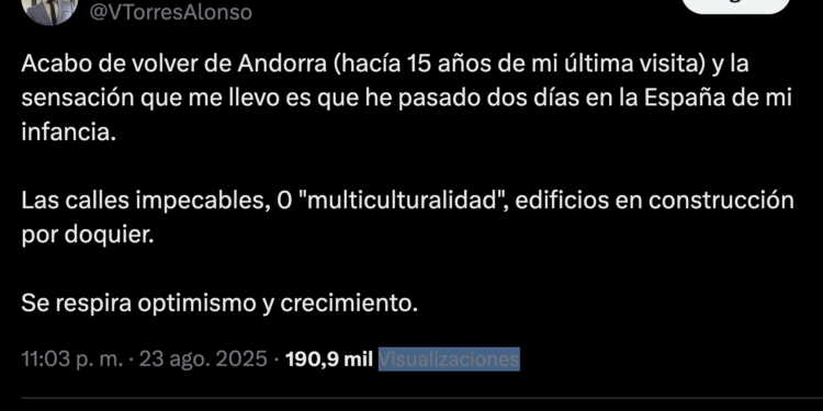 Imatge del post a X. Foto: X.