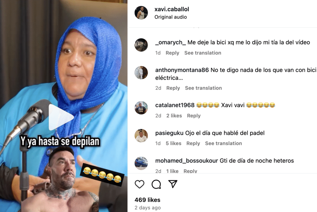 Una imatge del vídeo. Foto: Instagram.