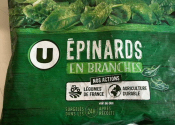 Salut retira un lot d’espinacs congelats marca U