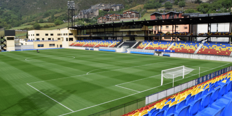 Nou estadi de la FAF.