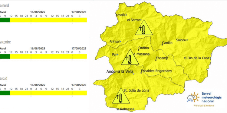 Sol, calor i pols en suspensió els tres dies vinents