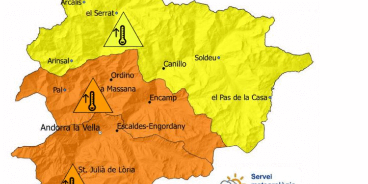 Continua l’avís taronja a la meitat sud del país per l’onada de calor