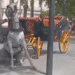Crítiques pel vídeo de com es desploma un cavall a Sevilla per la calor