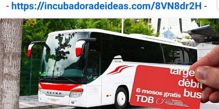 Denuncien una estafa en xarxes que ofereix un abonament gratuït per l’autobús