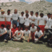 El grup de la primera ascensió catalana a l'Everest amb el resident Conrad Blanch.