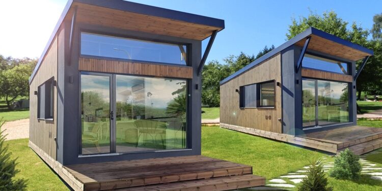 Habitatge modular. Foto: Kybian.