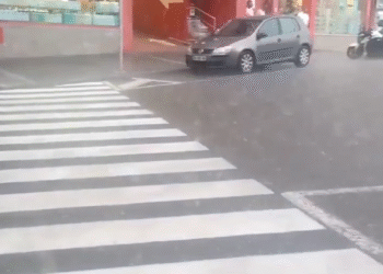 El vídeo de la pedregada al Pas de la Casa