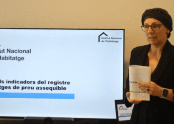 La directora de l'Institut d'Habitatge Marta Alberch. Foto: E.M. ANA.