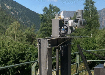 Nou sistema de control remot per regular el cabal del riu a Ràmio