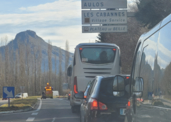 Tallada la circulació entre França i Andorra per un accident múltiple a l’RN20