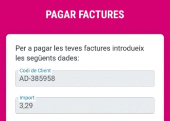SMS fraudulent suplantant Andorra Telecom.