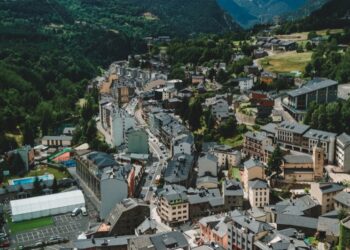 Imatge del poble de la Massana. Foto: Google.