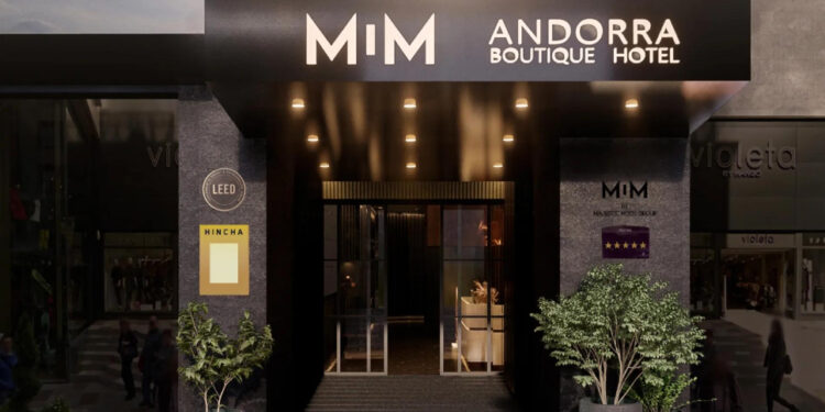 Hotel Hincha de Messi a Escaldes. Foto: HH.