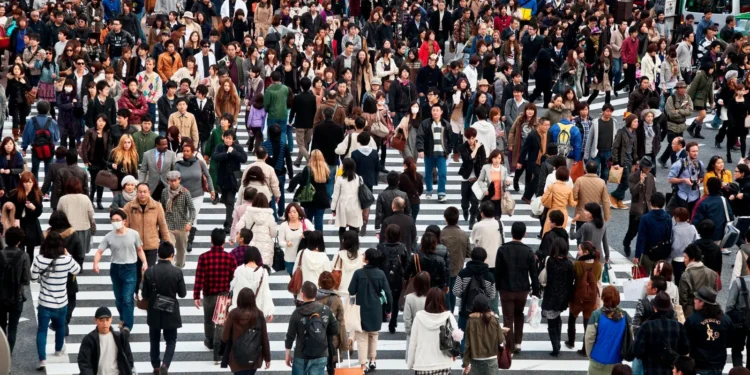 Imatge de superpoblació urbana. Foto: Google.