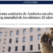 Notícia de La Vanguardia sobre la sanitat andorrana com la millor del món. Foto: La Vanguardia.