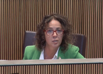 Darrera intervenció de Judith Casal com a consellera general.