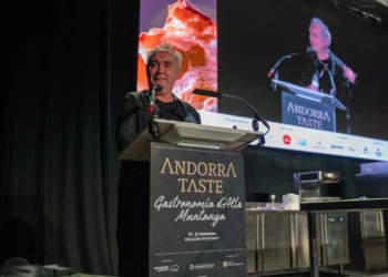 Ferran Adriá a l'Andorra Taste. Foto: 7 Caníbales.