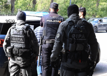 Moment de l'extradició.