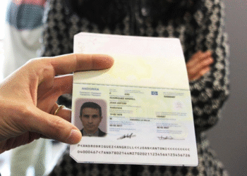 Un passaport andorrà. Imatge: Arxiu ANA.