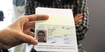 Un passaport andorrà. Imatge: Arxiu ANA.