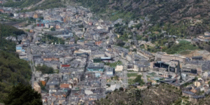 Vista aèria d'Andorra la Vella. Foto: Arxiu.