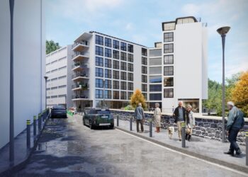 Render de la futura residència.