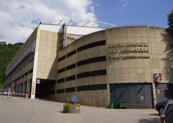 El centre esportiu dels Serradells.