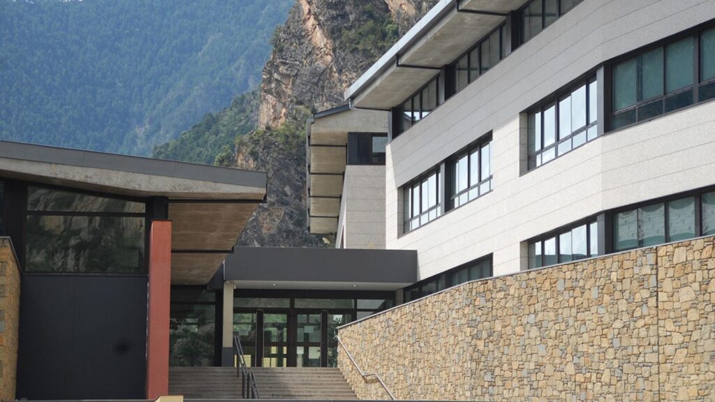 L'escola andorrana de la Margineda.