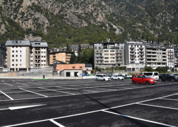 Les places d'aparcament de CanRodes.