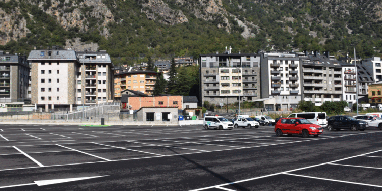 Les places d'aparcament de CanRodes.