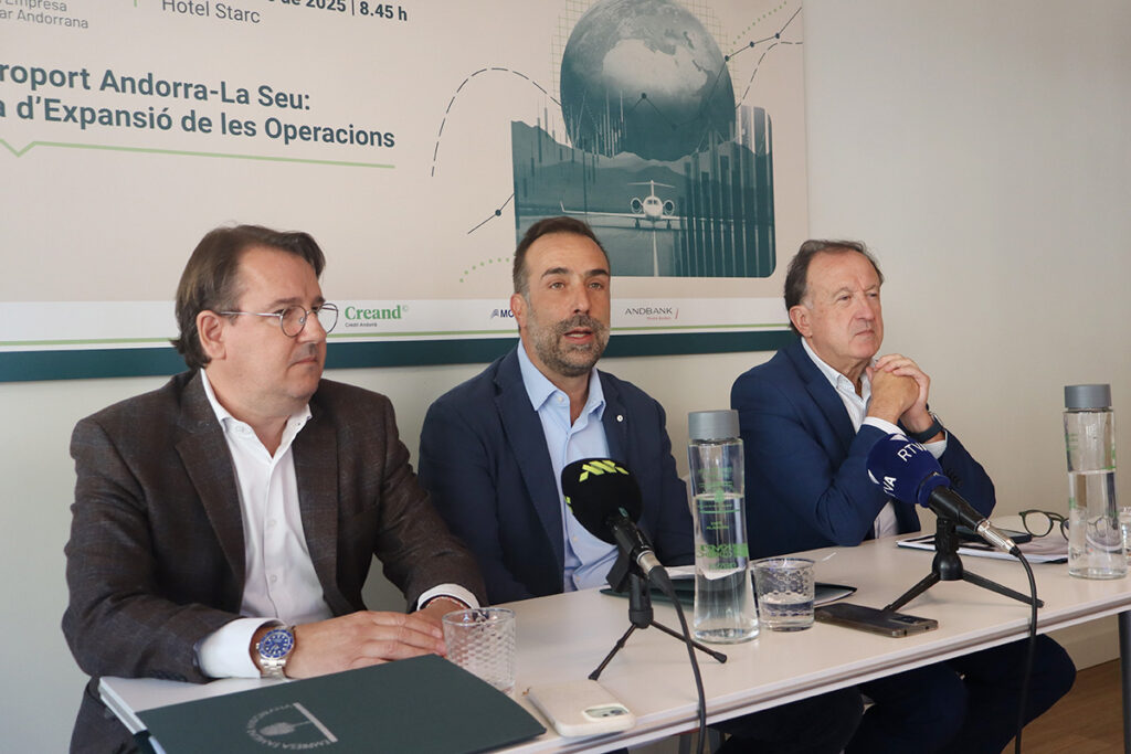 Conferència de premsa de l'EFA. Foto: ANA.
