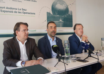 Conferència de premsa de l'EFA. Foto: ANA.