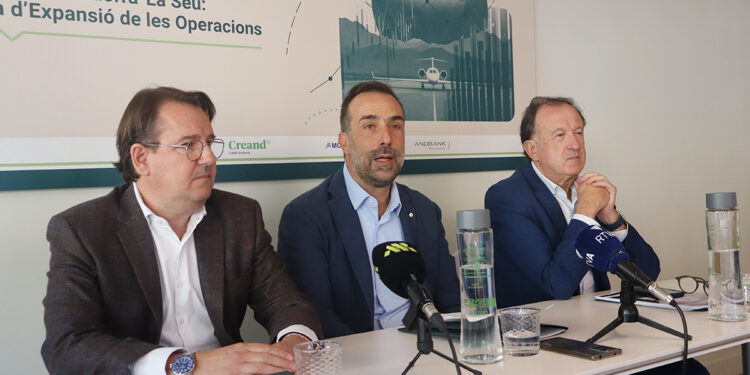 Conferència de premsa de l'EFA. Foto: ANA.