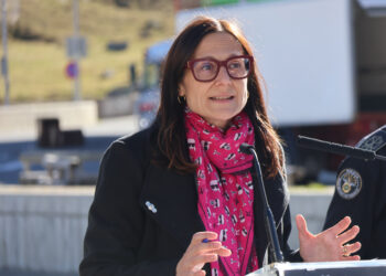 La ministra de Justícia i Interior, Ester Molné. Foto: R. S. (ANA)