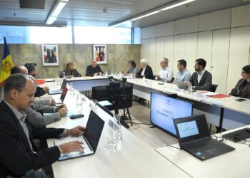 La reunió d'aquest divendres del Consell Econòmic i Social. Foto: SFG