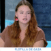 L'activista andorrana propalestina Cèlia Vélez. Foto: Betevé.