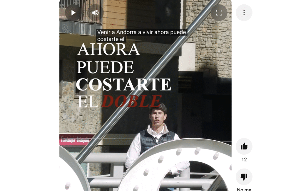 Imatge del vídeo. Foto: Instagram.