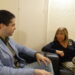 Reunió entre Joan Barrera i Conxita Marsol. Foto: SFG.