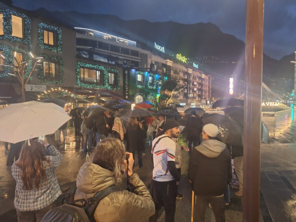 Imatge de la manifestació. Foto: N.B.