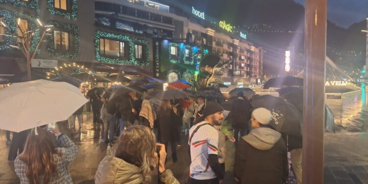 Imatge de la manifestació. Foto: N.B.